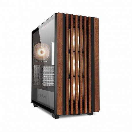 "Midi Sharkoon Rebel C70G RGB Black"