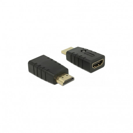 Delock HDMI-A pistik - HDMI-A pesa EDID emulaator adapter