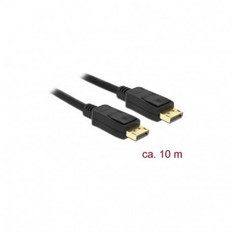 "DELOCK Kabel Displayport 1.2 Stecker > Displayport Stecker 4K 60 Hz 10 m"