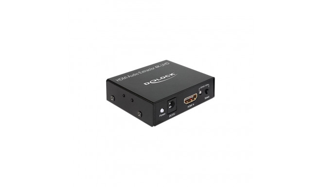 "DELOCK Adapter HDMI zu HDMI + Audio Extractor 4K"