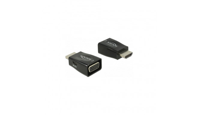 Delock adapter HDMI-A pistik - VGA pesa