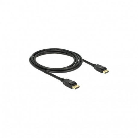 Delock DisplayPort 1.2 kaabel pistik > pistik 2 m must 4K