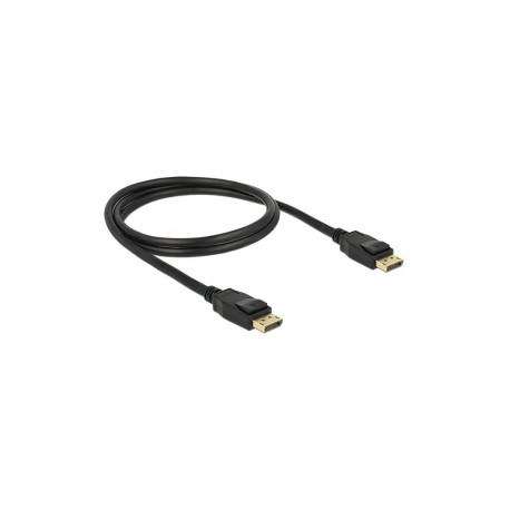 "DELOCK Kabel DisplayPort 1.2 Stecker > DisplayPort Stecker 1 m schwarz 4K"