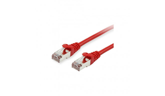"Equip Patchkabel Cat6 S/FTP 2xRJ45 50.00m rot LSZH Polybeutel"