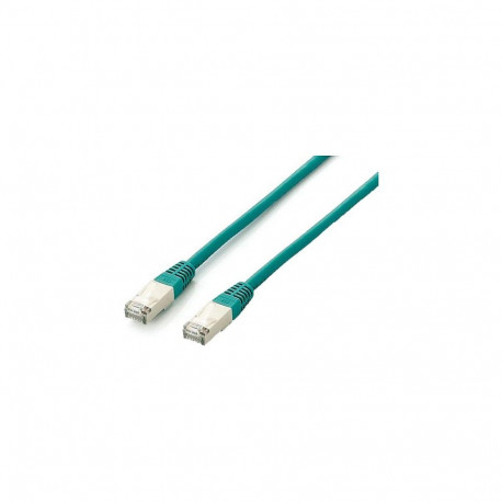 "Equip Patchkabel Cat6A S/FTP 2xRJ45 10.00m grün Plat.LSZH Polybeutel"