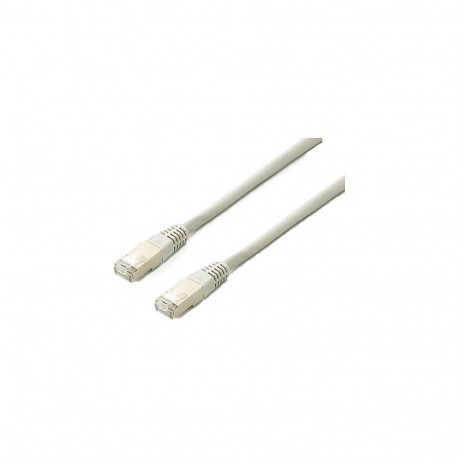 "Equip Patchkabel Cat6A S/FTP 2xRJ45 5.00m weiß Plat.LSZH Polybeutel"