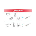 "Equip Patchkabel Cat6 S/FTP 2xRJ45 20.00m grau LSZH Polybeutel"