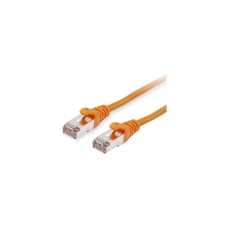 "Equip Patchkabel Cat6A S/FTP 2xRJ45 0.15m orange LSZH Polybeutel"