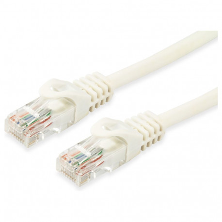 "Equip Patchkabel Cat6A U/UTP 2xRJ45 2.00m weiß LSZH Polybeutel"