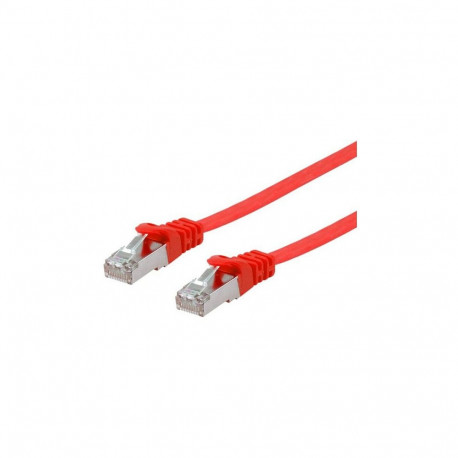 "Equip Patchkabel Cat6A U/FTP 2xRJ45 3.00m rot Flach LSZH Polybeutel"
