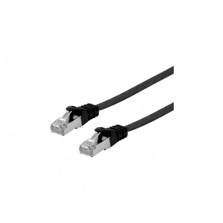 "Equip Patchkabel Cat6A U/FTP 2xRJ45 0.50m sw Flach LSZH Polybeutel"