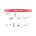 "Equip Patchkabel Cat6A U/UTP 2xRJ45 20.00m weiß LSZH Polybeutel"