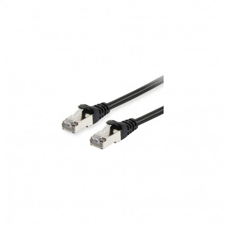 "Equip Patchkabel Cat6A S/FTP 2xRJ45 5.00m schwarz LSZH Polybeutel"