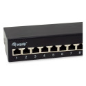 "Equip Patchpanel 12x RJ45 Cat6A FTP 1HE Premium schwarz"