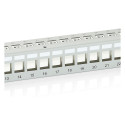 "Equip Patchpanel 24x Cat6 19"" FTP 1HE Keystone Montage gr"