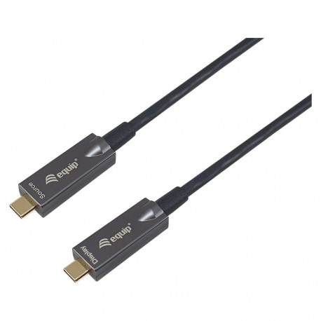 "Equip Kabel USB-C 3.2 -> C St/St 10.00m 3A 4K/60Hz sw"
