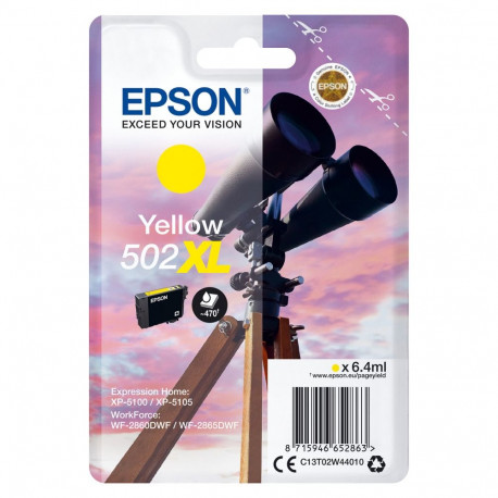 Epson 502 C13T02W44010 kollane HC