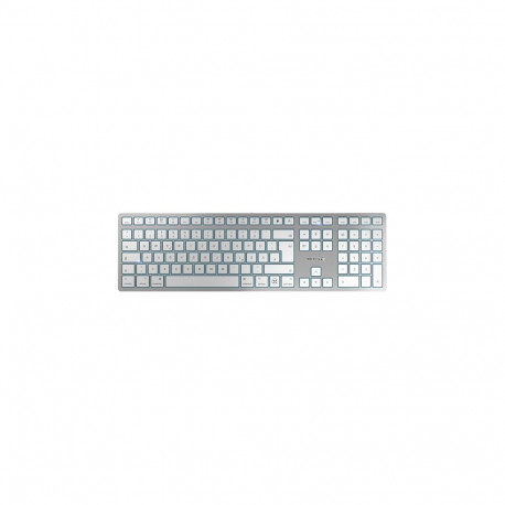 "Cherry TAS KC 6000 C FOR MAC Corded DE-Layout silver/white"