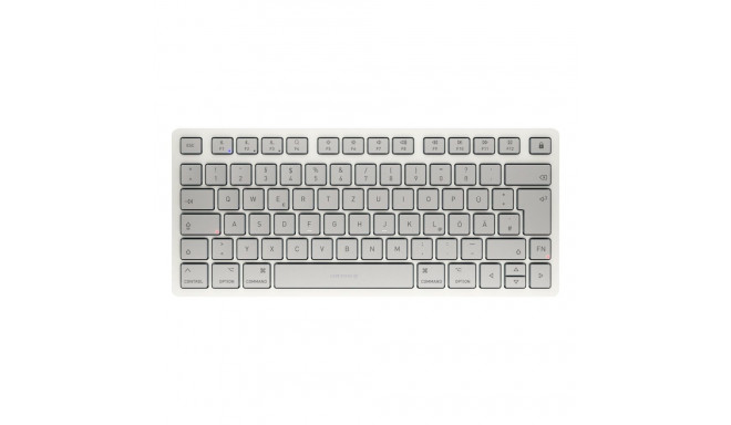 "Cherry TAS KW 7100 MINI BT FOR MAC Wireless DE-Layout weiß"