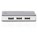 "DIGITUS USB-Hub 7-Port 2.0->7xA2.0 m.Netzteil schwarz"