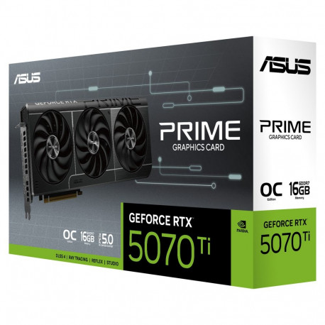 "RTX 5070 Ti 16GB Asus Prime OC GDDR7 3 Fan"