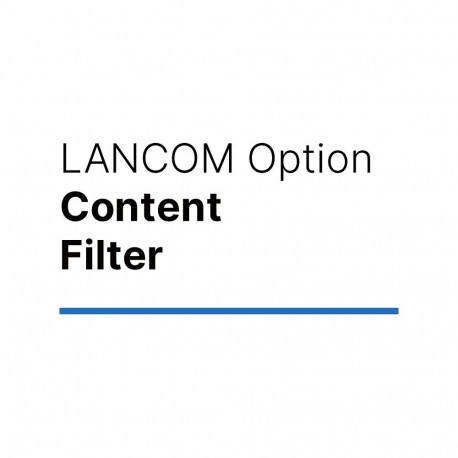 "LANCOM Content Filter +10 Option (3 Jahre)"