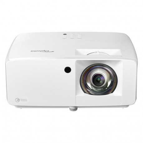 "(3840x2160) OPTOMA UHZ35ST DLP Laser 3500-Lumen HDMI USB 3D 4K Ultra HD White"
