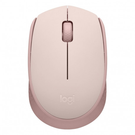 Logitech hiir M171 juhtmevaba 2.4GHz optiline 3 nuppu mõlemakäeline USB-vastuvõtja, roosa