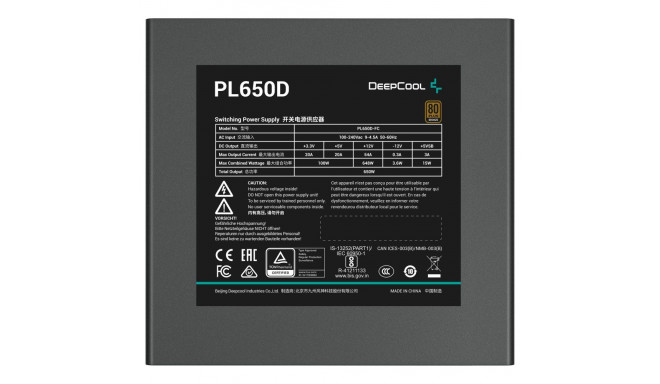DeepCool PL650-D 650W