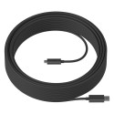 "Logitech USB A to USB C v 3.1 - 10 m"