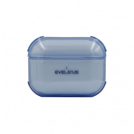 Evelatus Apple AirPods Pro TPU Protective Case Transparent Blue