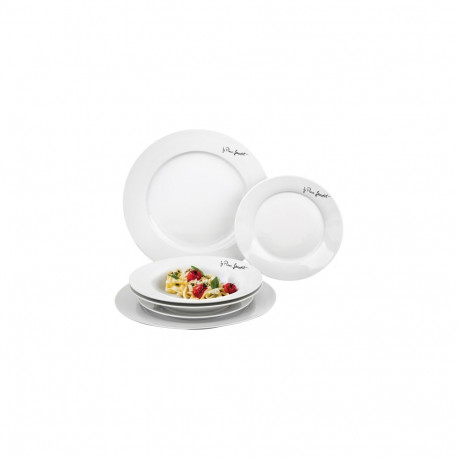 Lamart LT9001 6-piece round dining plate set