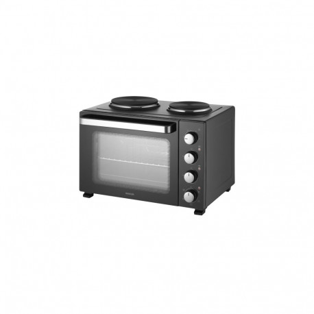 Sencor SEO 3500BK electric oven with 2 hot plates 35L 3200W
