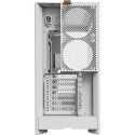 Montech HS02, tower case white, tempered glass x 2