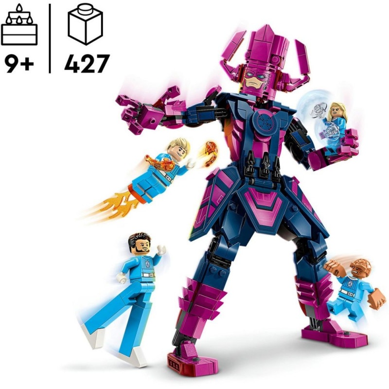 LEGO 76316 Marvel Super Heroes Fantastic Four vs. Galactus building ...