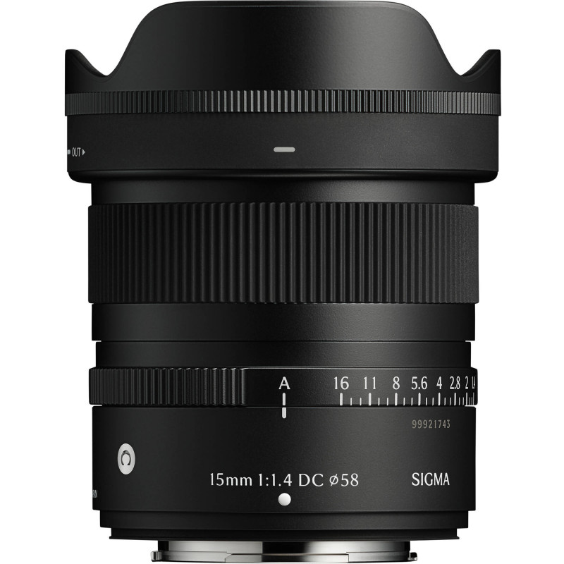 Sigma 15mm f/1.4 DC Contemporary objektiiv Fujifilmile