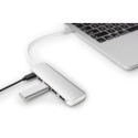 Digitus USB Type-C 4-port hub (USB 3.0) + PD (silver)