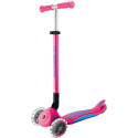 GLOBBER Primo Foldable Plus Lights (pink/light blue)