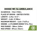 COBI Dodge WC-54 Ambulance, construction toy