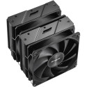 Fortron MP7 Black, CPU cooler (black, 120 mm)
