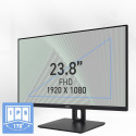 MSI PRO MP245PG - 23.8 -  black, FullHD, IPS, Adaptive-Sync, 100Hz panel