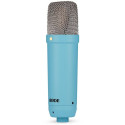 Rode Microphones NT1 Signature +XLR cable+Desktop Studio Arm, microphone (light blue, bundle)