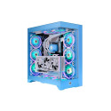 Thermaltake CTE E660 MX , Tower Case (light blue, Tempered Glass x 2)