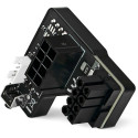 WireView GPU 1x12VHPWR > 3x8Pin PCIe, Normal (schwarz)