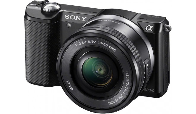 Sony a5000 + 16-50мм, чёрный