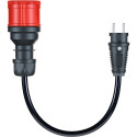 go-e adapter set for Gemini flex 11 kW, 3-piece set (black, 30cm)