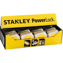 Stanley band size Powerlock, 10 meters (silver/yellow, 25mm, plastic housing)