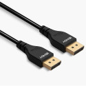 Lindy DisplayPort 1.4 Cable, Slim (black, 3 meters)