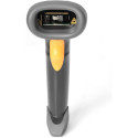 Digitus 1D barcode handheld scanner, barcode scanner (grey/black)