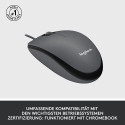 Logitech M100, Mouse (black, compatible with Windows/macOS/ChromeOS/Linux)